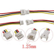 Lot 5 Paires JST Micro Connecteur 1.25mm JST 3 Pins Mâle Femelle 28AWG