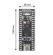 Carte de développement STM32F401 V3.0 - Microcontrôleur 84 MHz, 64 Ko SRAM, 256 Ko