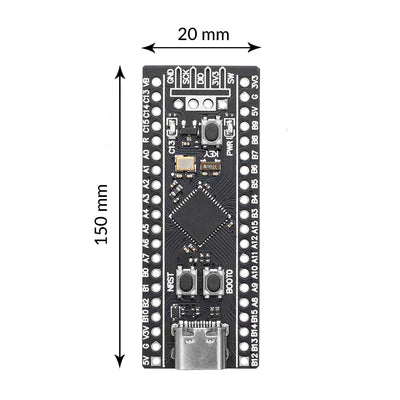 Carte de développement STM32F401 V3.0 - Microcontrôleur 84 MHz, 64 Ko SRAM, 256 Ko