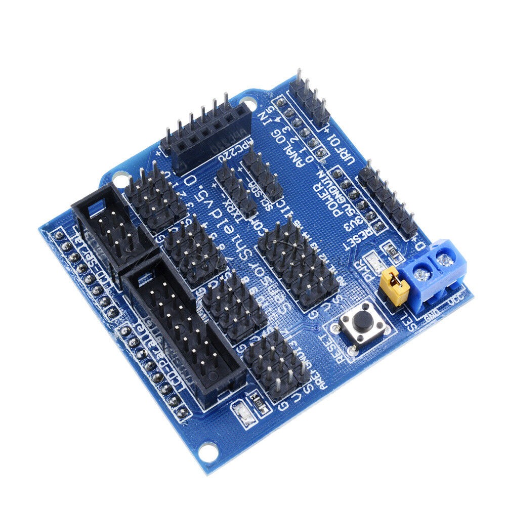 Carte d'extension UNO R3 Sensor Shield V5.0 pour système Arduino Genuino V 5.0 Sensor expansion board