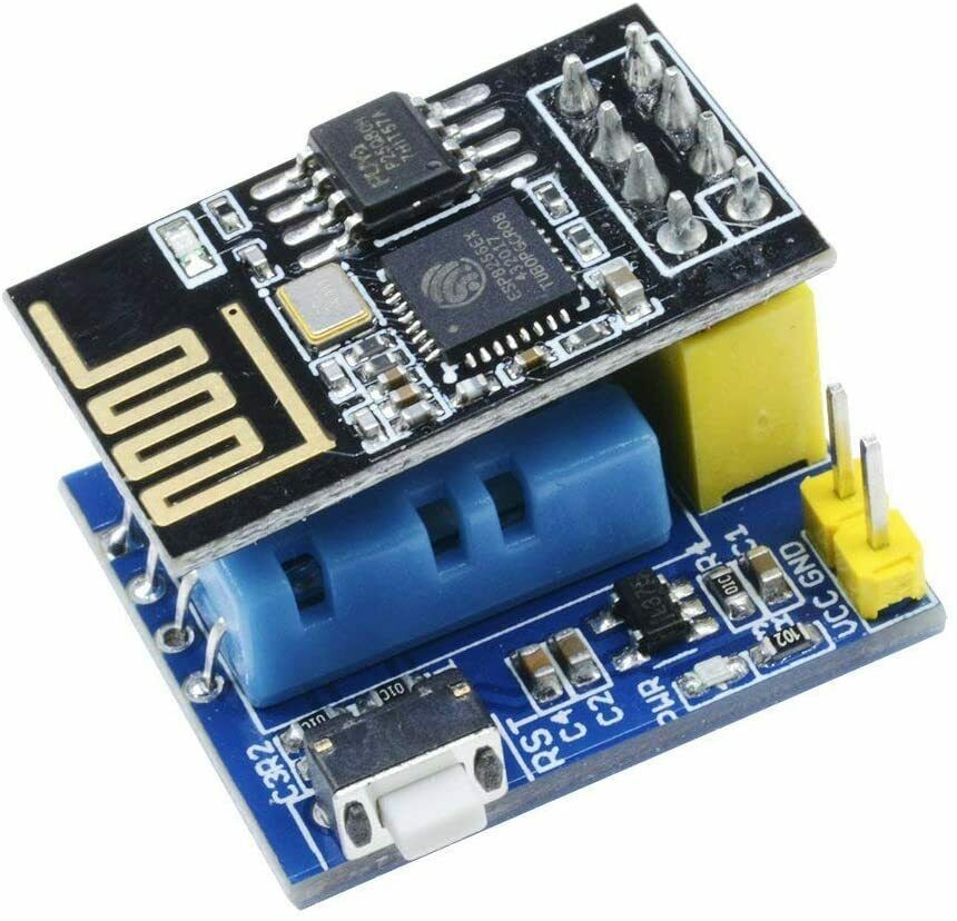 ESP-01S + DHT11 Module WiFi capteur d'humidité et température & Temperatur- und Feuchtigkeitssensor