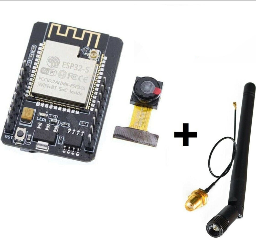 ESP32-CAM carte Développement ESP32 WIFI Bluetooth avec Camera et Antenne