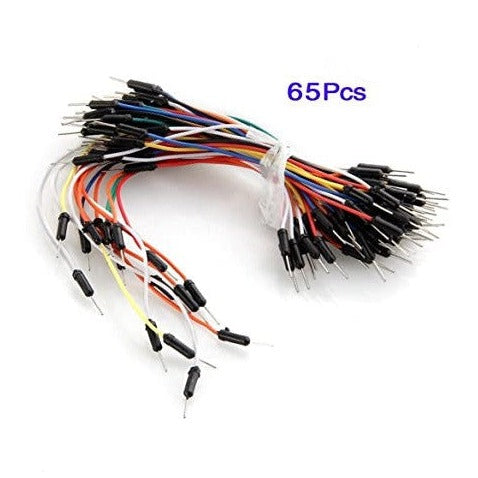 65 pcs Câbles Jumper Wire Verbindungskabel Arduino Raspberry