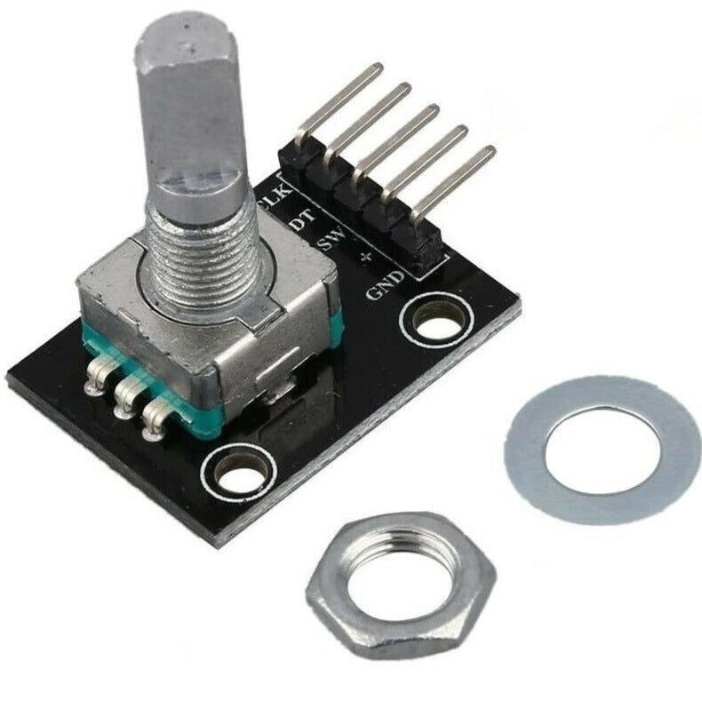 Encodeur Ky-040 Rotatif Codeur Commutateur Module & Drehregler KY-040 Rotary Encoder Drehgeber Modul