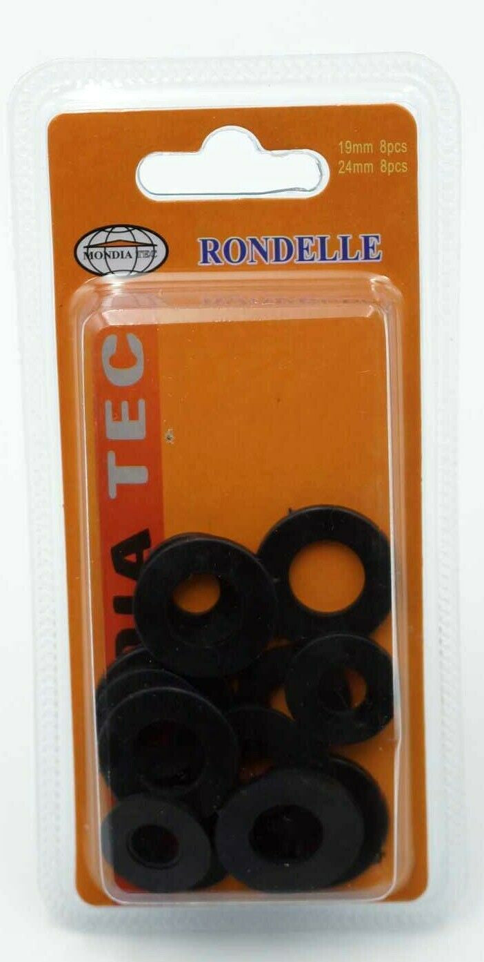 Round Flat Nylon Rondel Spacer Ring Gasket