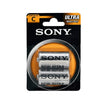 Sony - piles Salines Ultra C R14 d'1,5V Pack de 2