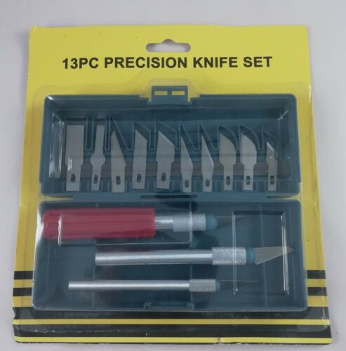 COFFRET 3 X OUTIL COUTEAU DE PRÉCISION SCALPEL CUTTER + 13 X LAMES