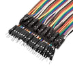 Câble Jumper 3 x 40 pcs. chacun 20 cm M2M/ F2M / F2F compatible avec Arduino et Raspberry Pi Breadboard
